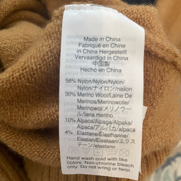 J. Crew Colorblock turtleneck sweater in Supersoft yarn - Picture 3 of 4